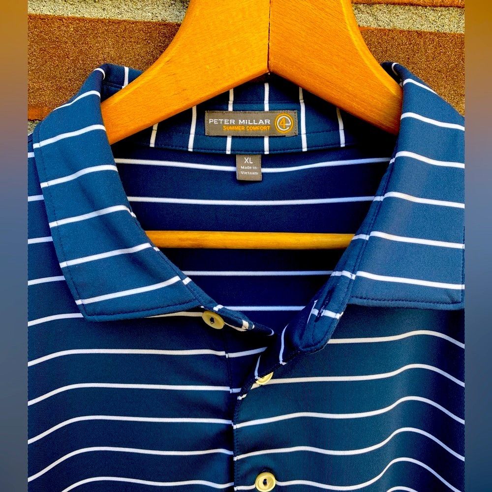 Peter Millar XL Summer Comfort Golf Shirt - Picture 4 of 4